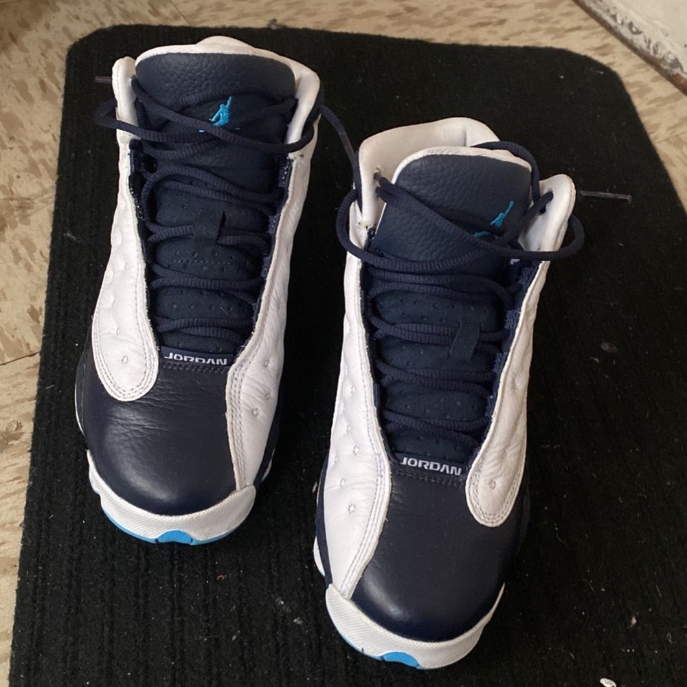 Jordan 13 - Retro Obsidian Powder Blue White